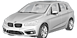 BMW F45 U1915 Fault Code